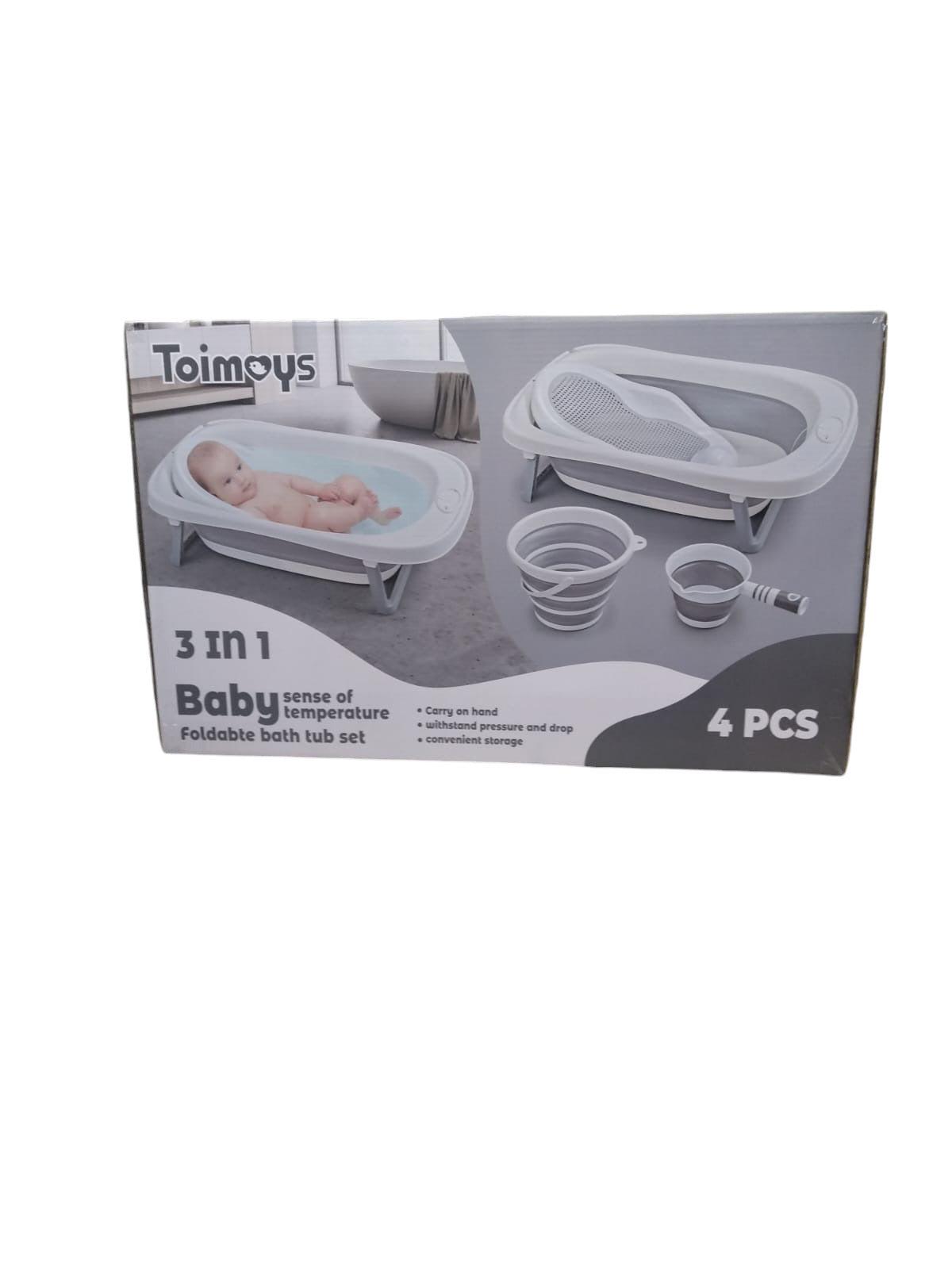 Foldable Baby Bath tub set
